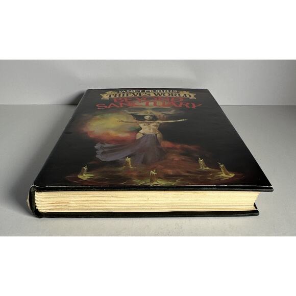 Thieves World Beyond Sanctuary By Janet Morris HC 1985 Book Club Edition, Baen - Picture 4 of 10